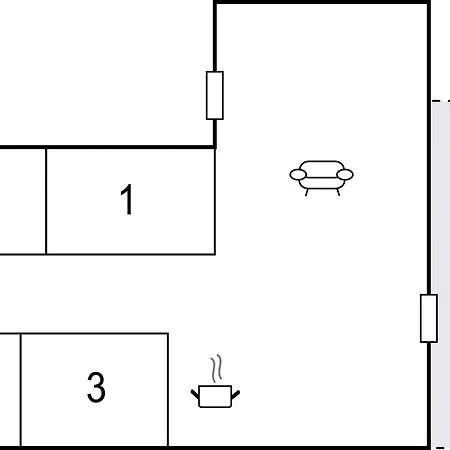 3 Bedroom Gorgeous In 別荘 *